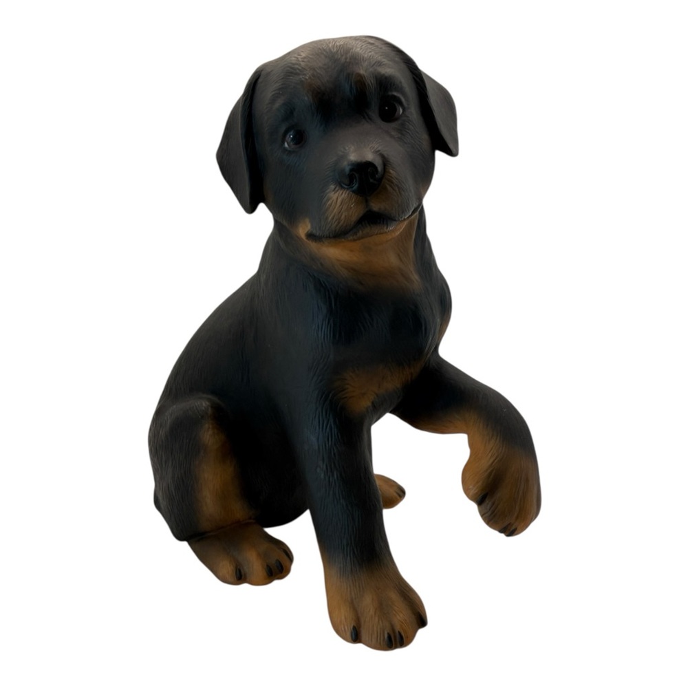 Lenox Rottweiler Puppy Figurine 1997‎ Fine Porcelain Dog Breed Collectible